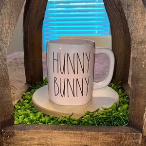 Rae Dunn Light Pink 'Hunny Bunny' Mug